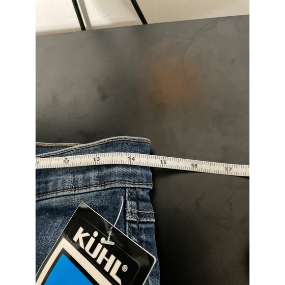 KUHL New Women 9" Kontour™ Flex Denim Skinny Jeans in Vintage Blue size 8 - Picture 12 of 16
